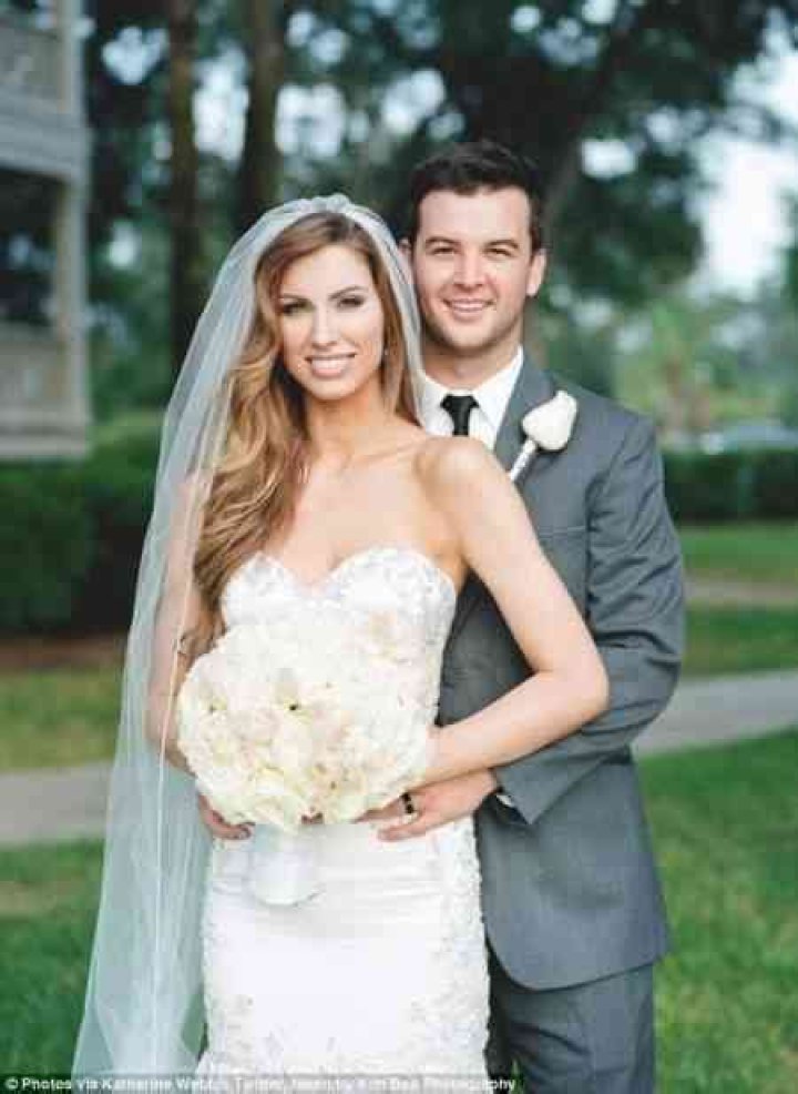 A. J. McCarron Shared His Wedding Vows With Katherine Webb On 12th July 2014 At United Methodist Church.
