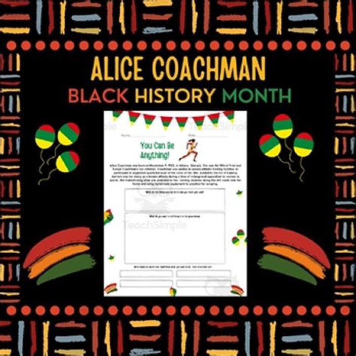 Alice Coachman - Trivia, Family, Bio