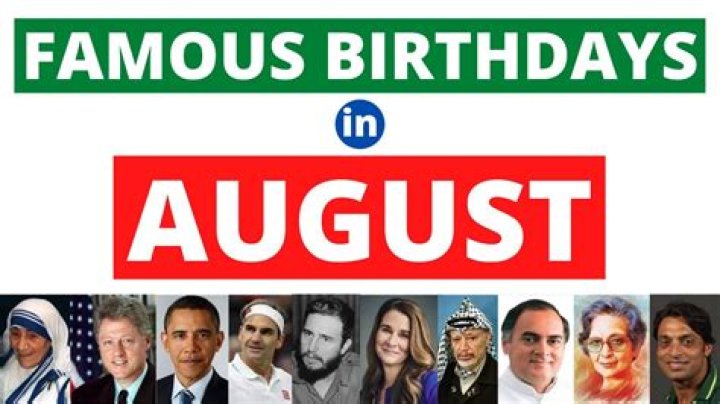 Authors Born August 20 | Famous Birthdays