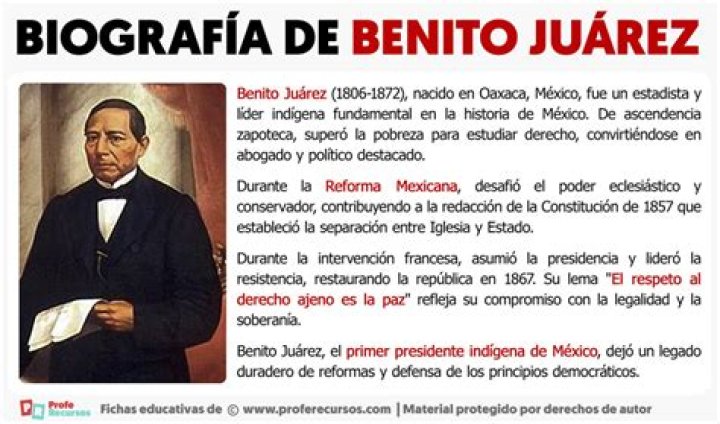 Benito Juárez - Trivia, Family, Bio