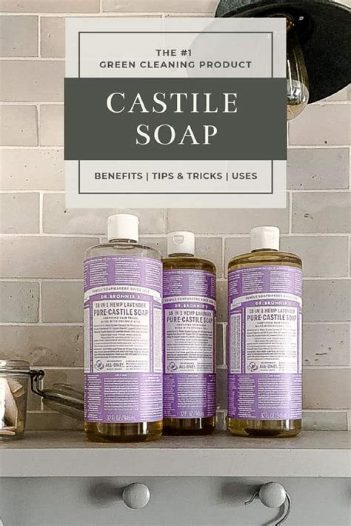 Can I use Castile soap as dish soap?