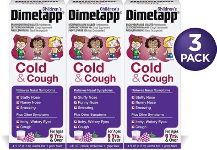 Can you take ibuprofen with Dimetapp cold and cough?