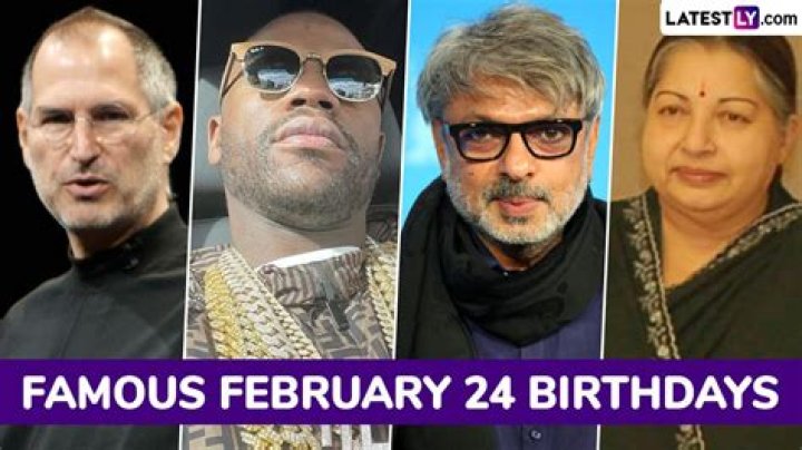 Celebrities born on Feb 24
