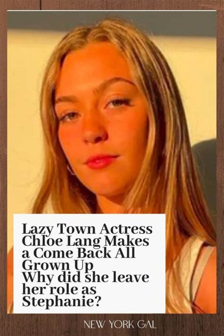 Chloe Lang - Age, Family, Bio