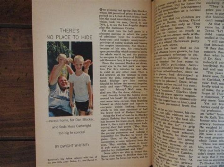 Dan Blocker - Trivia, Family, Bio