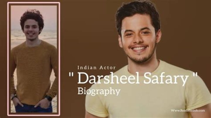 Darsheel Safary - Age, Family, Bio