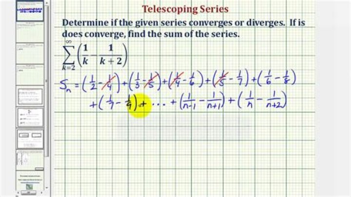 Do telescoping series always converge?
