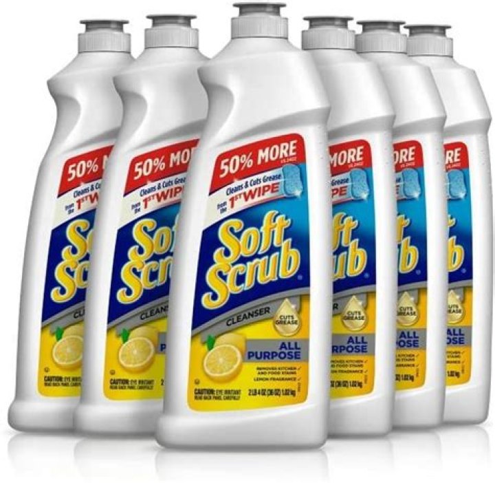 Does Soft Scrub all purpose have bleach?