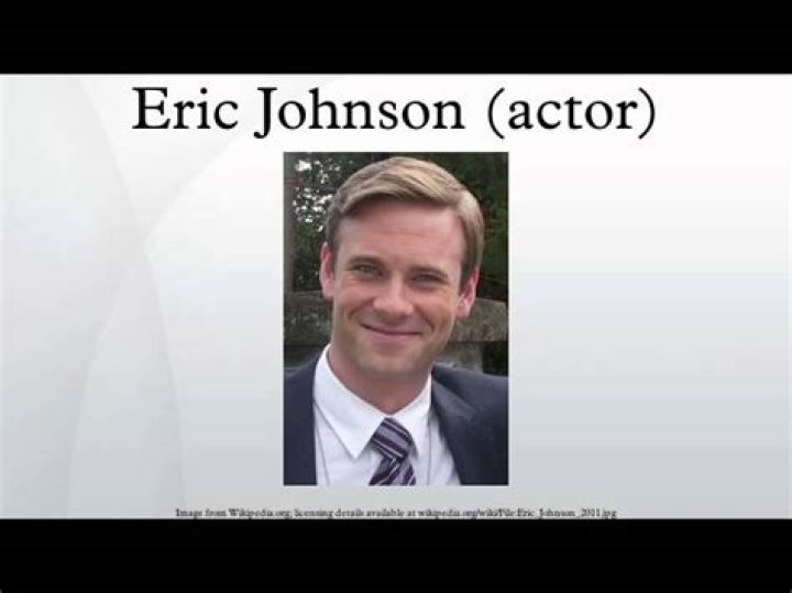 Eric Johnson (TV Actor) - Age, Family, Bio