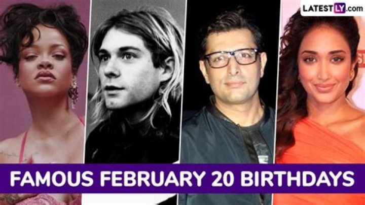 February 20 Birthdays By Profession