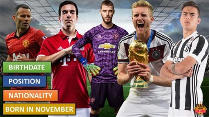 Football Players Born November 26