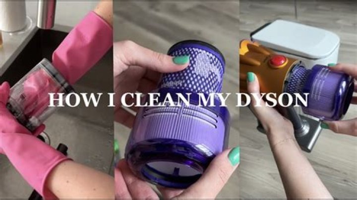 How do you clean the filter on a Dyson Airwrap?