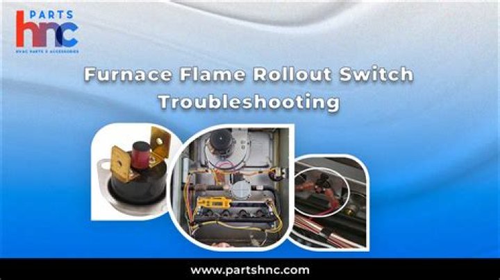 How does a flame rollout switch work?