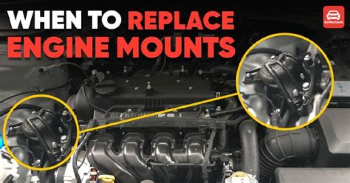 How long does it take to replace a motor mount?