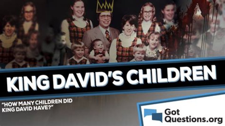 How many children did King David have?
