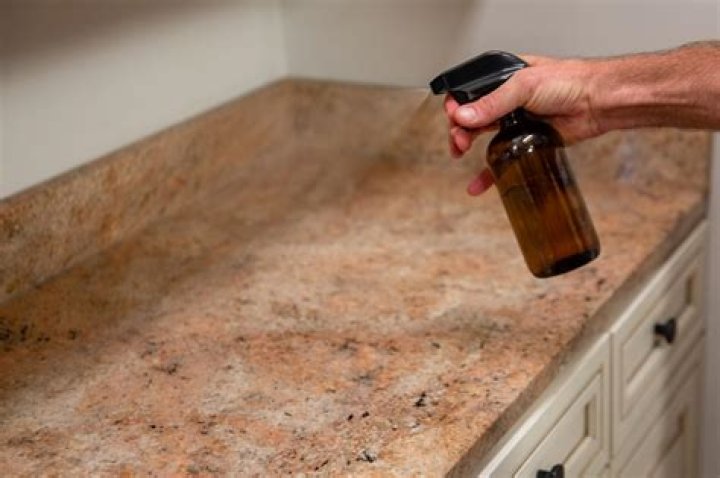 Is it safe to use rubbing alcohol on granite countertops?