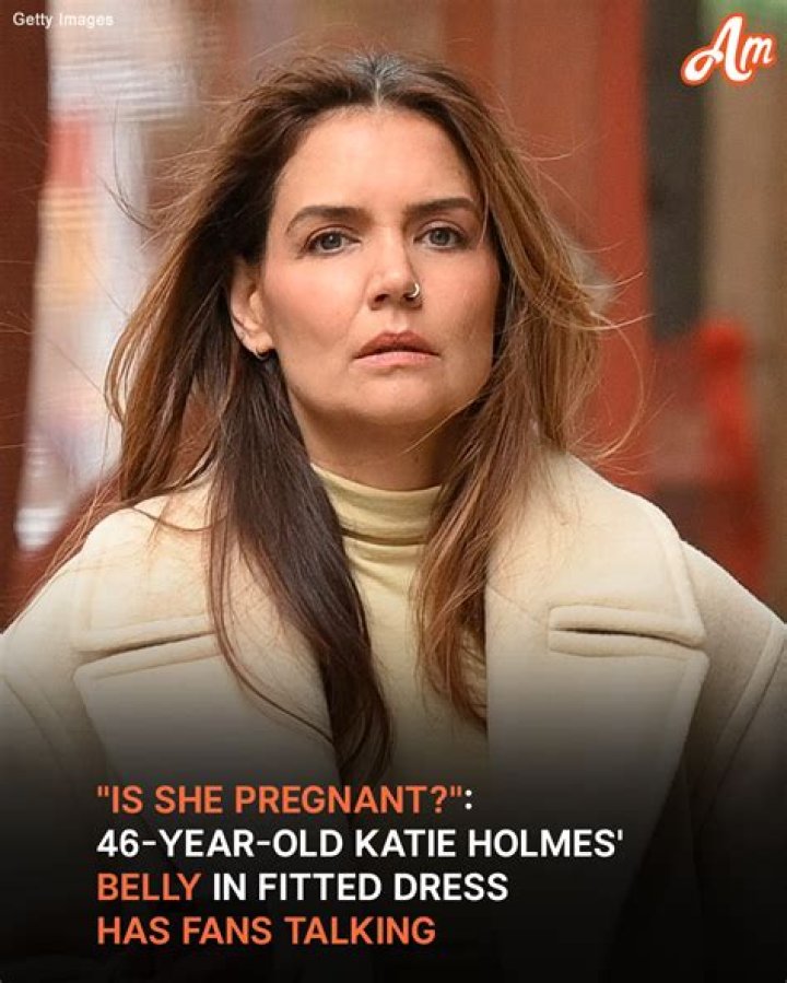 Katie Holmes is really pregnant