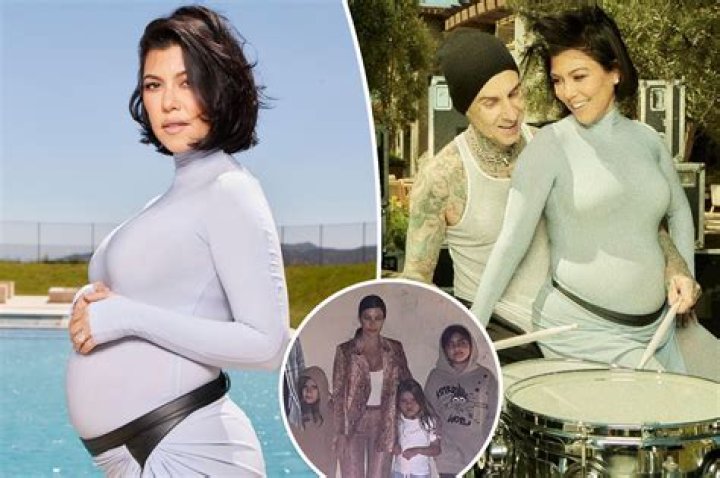 Kourtney Kardashian & Travis Barker are expecting their first child together