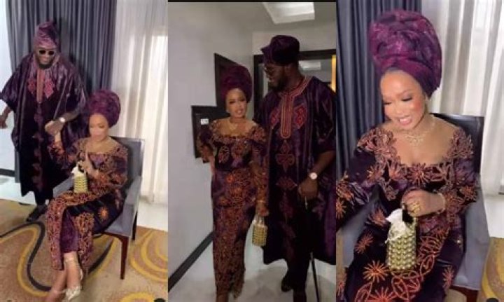 
“Maffa Couple” Alaafin’s Estranged Wife, Queen Ola, Stirs Reactions As She Shares Lovely Moments With Kiki Bakre 