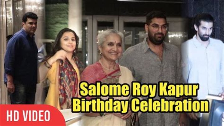 
Salome Roy Kapur Height, Weight, Net Worth, Age, Birthday, Wikipedia, Who, Instagram, Biography 