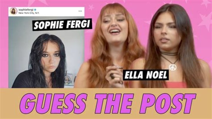 Sophie Fergi vs. Ella Noel - Guess The Post
