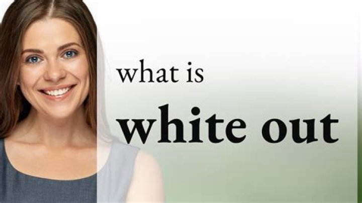 What does whiteout conditions mean?