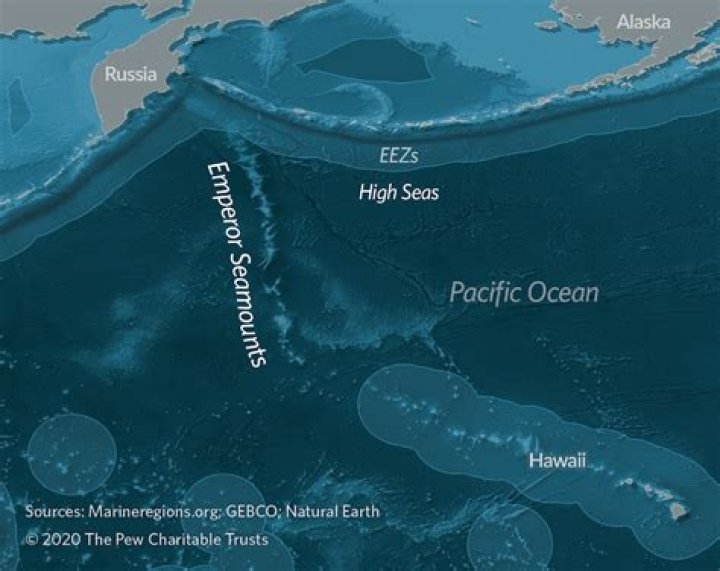 What is a seamount chain?