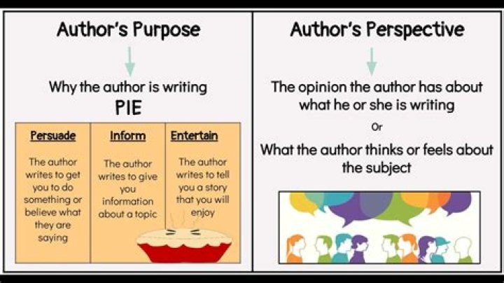 What is author’s perspective mean?