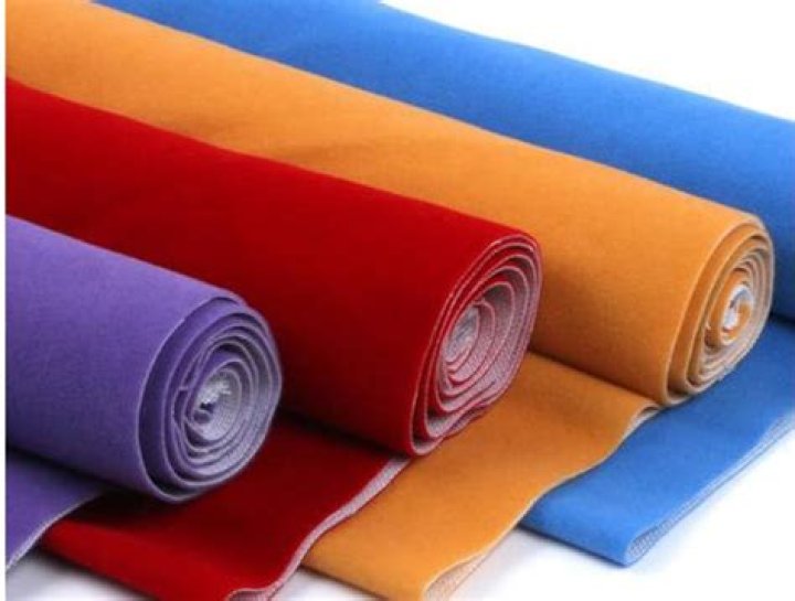 What is flocked material?