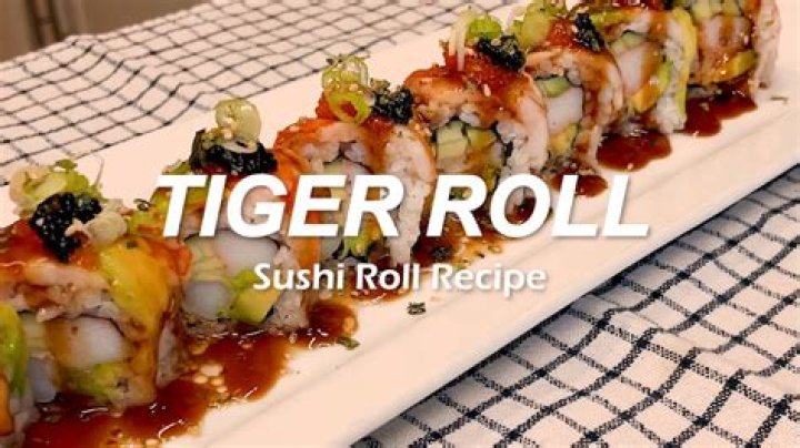 What is in a tiger roll?