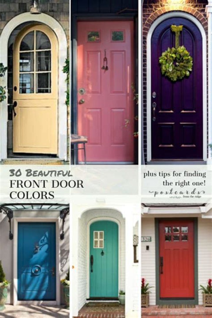What is the best paint for a wooden front door?