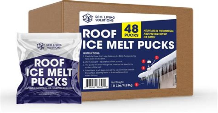 What kind of ice melt is safe for roofs?